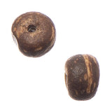 5mm Brown Coco Pukalet Wood Beads 127/pk