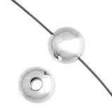 Silver Round 2mm Metal Bead 100/pk