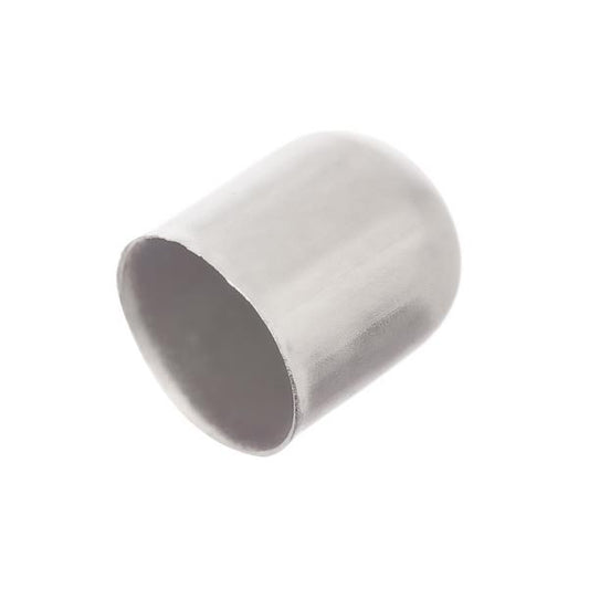 8x7mm Nickel End Caps 10/pk