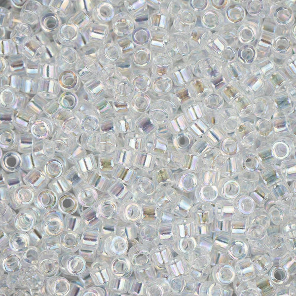 Miyuki Delica Bead 11/0 - DB0051 - Crystal AB