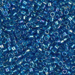 11/0 Delica Bead #0177 Tr Carpi Blue AB 5.2g