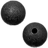 Round 4mm Stardust, Gunmetal Beads 100/pk