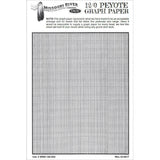 Graph Paper 12/0 Bead Peyote 10/pk