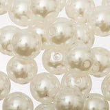 12mm Craft Pearls White 50/pk