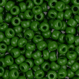 8/0 Miyuki Seed Beads #0411 Opaque Jade Green 22g