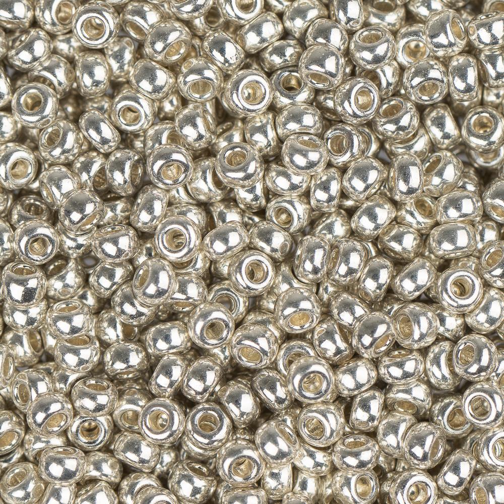 11/0 Miyuki Seed Beads #1051 Galvanized Silver 22g – i-Bead Inc.