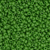 15/0 Miyuki Seed Beads #0411 Opaque Pea Green 22g