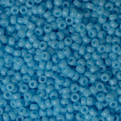 15/0 Miyuki Seed Beads #0413 Opaque Light Blue 22g