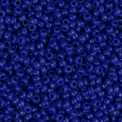 15/0 Miyuki Seed Beads #0414 Opaque Cobalt Blue 22g