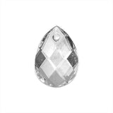 13x18mm Acrylic Crystal Teardrop Pendant 25/pk