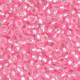 11/0 Miyuki Seed Beads #22 Silver Lined Pink 23g