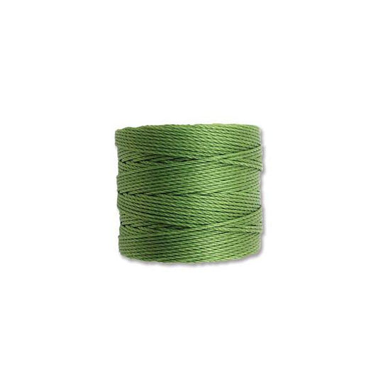 S-Lon Bead Cord .5mm Avocado 77yd Spool