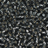 11/0 Miyuki Seed Beads #0021 Silver Lined Grey 22g