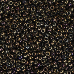 15/0 Miyuki Seed Beads #0458 Opaque Brown Iris 22g