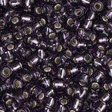 8/0 Miyuki Seed Beads #0024 Silver Lined Amethyst 22g