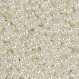 11/0 Czech Seed Beads #35004 Opaque Pearl Ceylon 23g