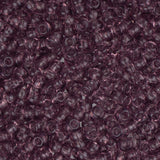 11/0 Czech Seed Beads #35073 Transparent Light Amethyst 23g