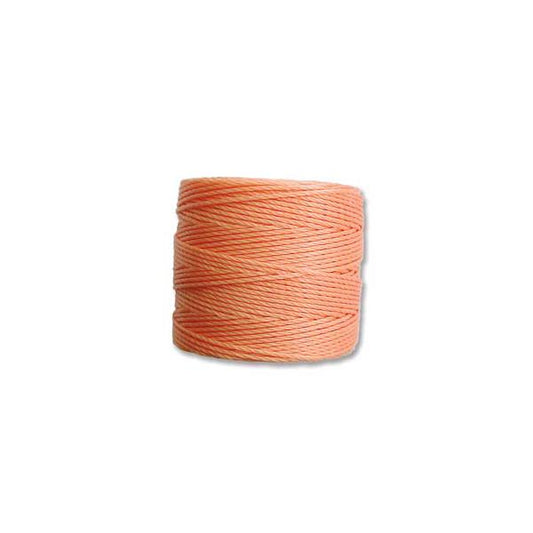 S-Lon Bead Cord .5mm Pumpkin 77yd Spool