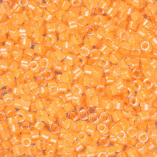 11/0 Delica Bead #2033 Light Orange Luminous Neon 5.2g