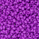 10/0 Czech Seed Beads #100 Opaque Lilac 22g