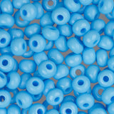 6/0 Czech Seed Beads #083 Opaque Light Blue 22g