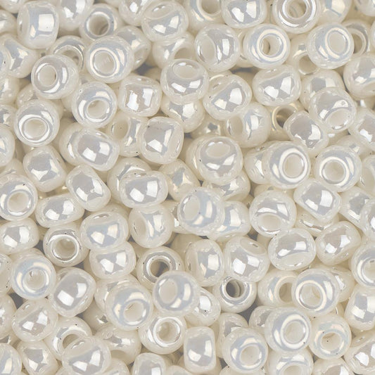 8/0 Miyuki Seed Beads #0591 Ivory Pearl Ceylon 22g