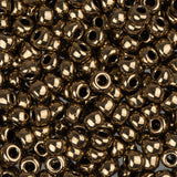 8/0 Miyuki Seed Beads #0457 Metallic Dark Bronze 22g