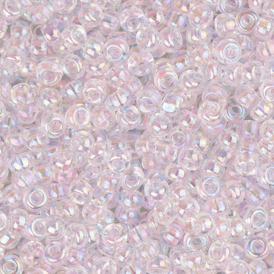 11/0 Miyuki Seed Beads #0265 Light Pink AB 22g