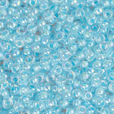 11/0 Miyuki Seed Beads #0278 Sky Blue Lined AB 22g