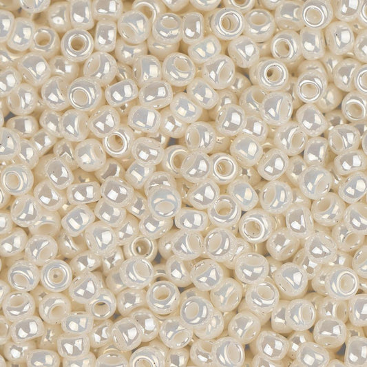 11/0 Miyuki Seed Beads #0592 Antique Ivory Pearl Ceylon 22g