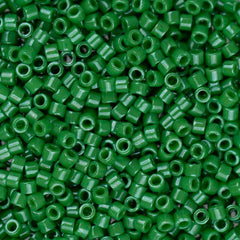 11/0 Delica Bead #0655 Opaque Kelly Green 50g Bag