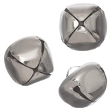 1" Silver Jingle Bells 10/pk