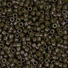 11/0 Delica Bead #0657 Opaque Olive 5.2g