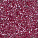 11/0 Delica Bead #0902 Pink Sparkle Crystal Lined 5.2g