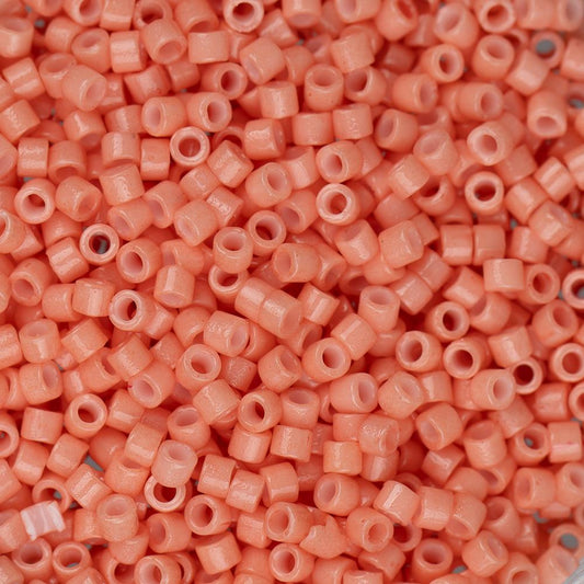 11/0 Delica Bead #2112 Duracoat Opaque Salmon Pink 5.2g