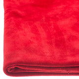 Cowhide Suede Red