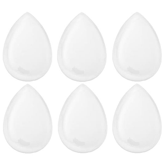 Epoxy Sticker Cabs, Teardrop 1" Clear 20/pk