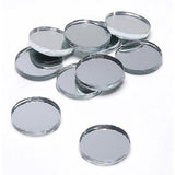 1/2" Round Glass Mirrors 10/pk