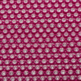 *Plastic 2.4mm Fuchsia Rhinestone Banding 10yd/pk