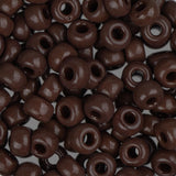 6/0 Miyuki Seed Beads #0409 Opaque Chocolate Brown 22g