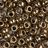 6/0 Miyuki Seed Beads #0457 Opaque Bronze Metallic 22g