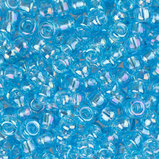 8/0 Miyuki Seed Beads #0260 Dark Aqua AB 22g