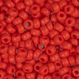 8/0 Miyuki Seed Beads #0407 Opaque Red Vermillion 22g