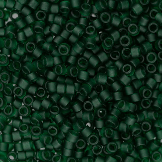 11/0 Delica Bead #0767 Dark Emerald Matte 5.2g