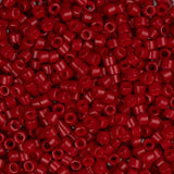 11/0 Delica Bead #0791 Bright Red Matte 5.2g