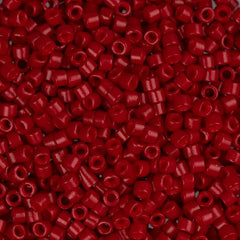 11/0 Delica Bead #0791 Bright Red Matte 5.2g