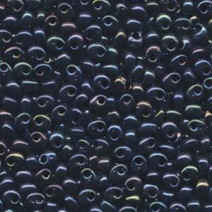 Magatama Beads #452 Metallic Dark Blue Iris 23g