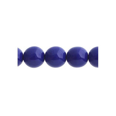 Czech Druk 4mm Beads 45/strand Opaque Cobalt