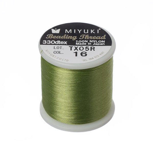 Peridot Miyuki Beading Thread 50m